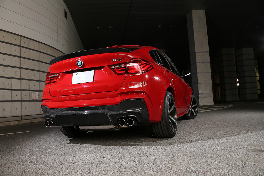 3d design f26 m sport carbon fiber rear diffuser - iND Distribution