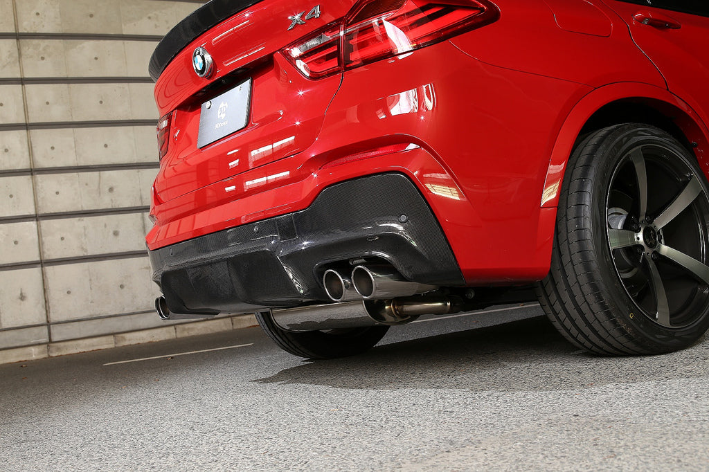 3d design f26 m sport carbon fiber rear diffuser - iND Distribution