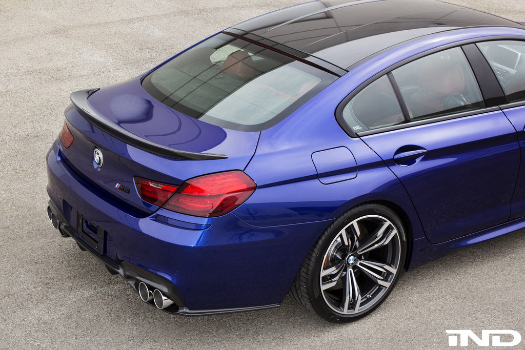 3d design f06 f13 carbon fiber trunk spoiler - iND Distribution