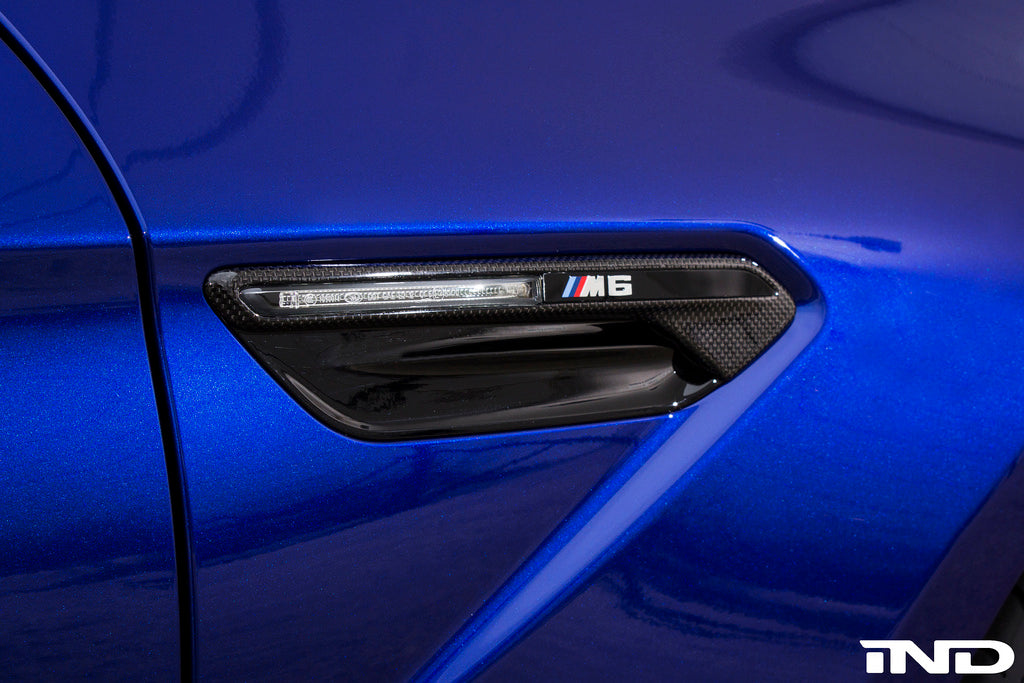 iND f06 f12 f13 m6 carbon fiber side marker set - iND Distribution
