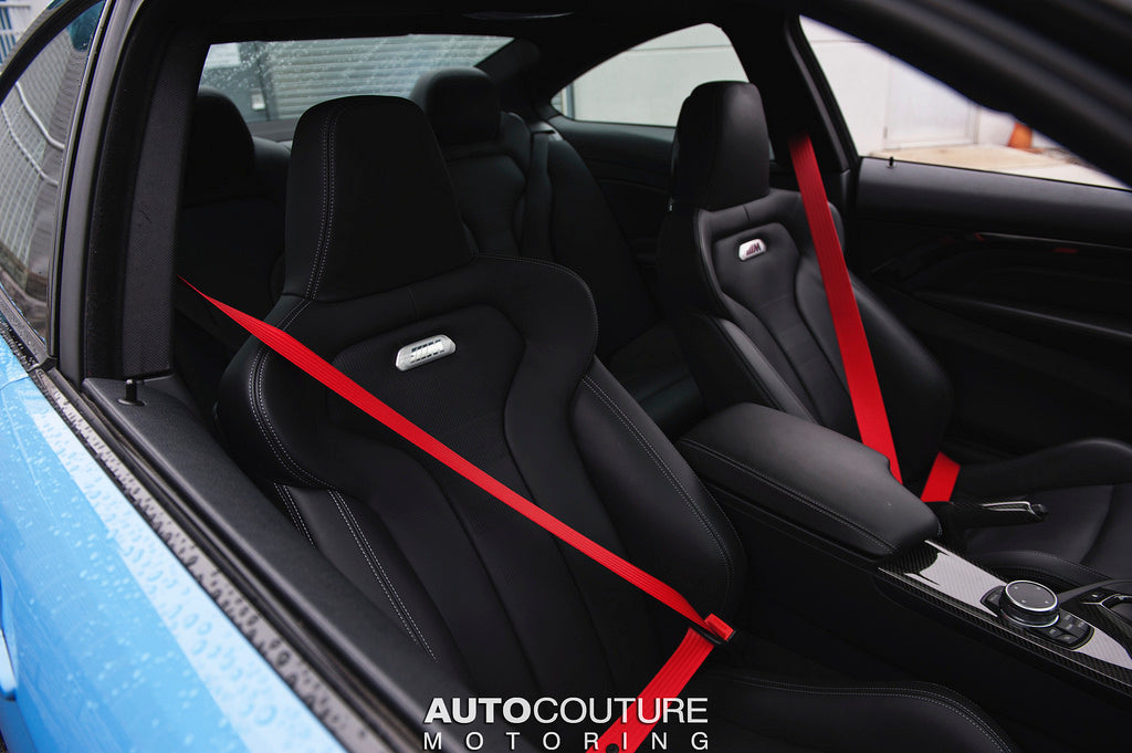 iND f82 m4 colored seat belts - iND Distribution