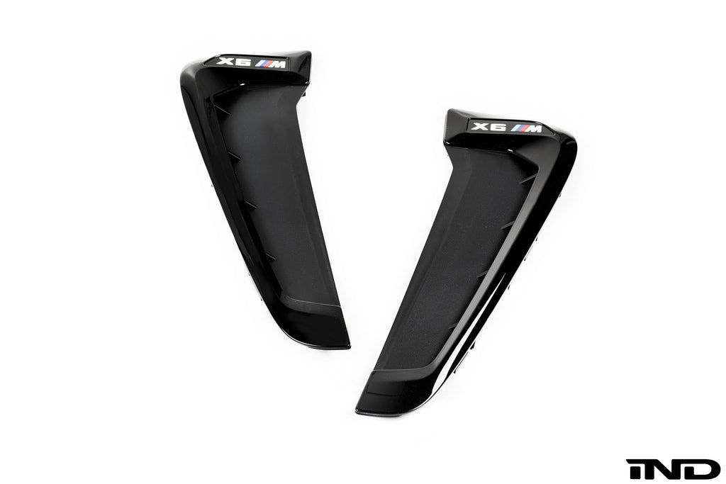 BMW m Performance f86 x6m side grille set - iND Distribution