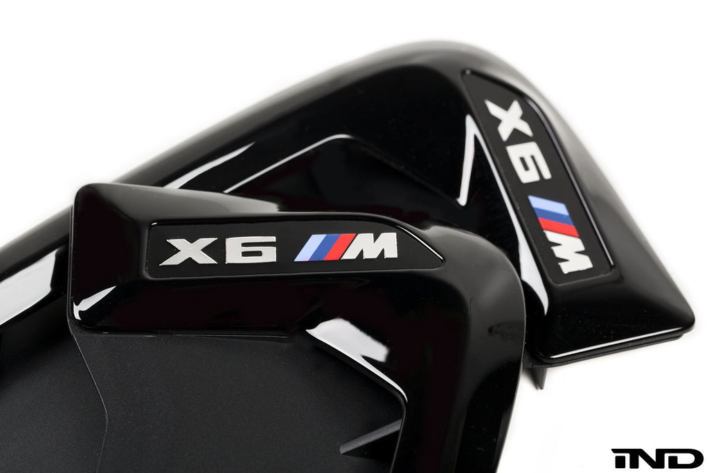 BMW m Performance f86 x6m side grille set - iND Distribution