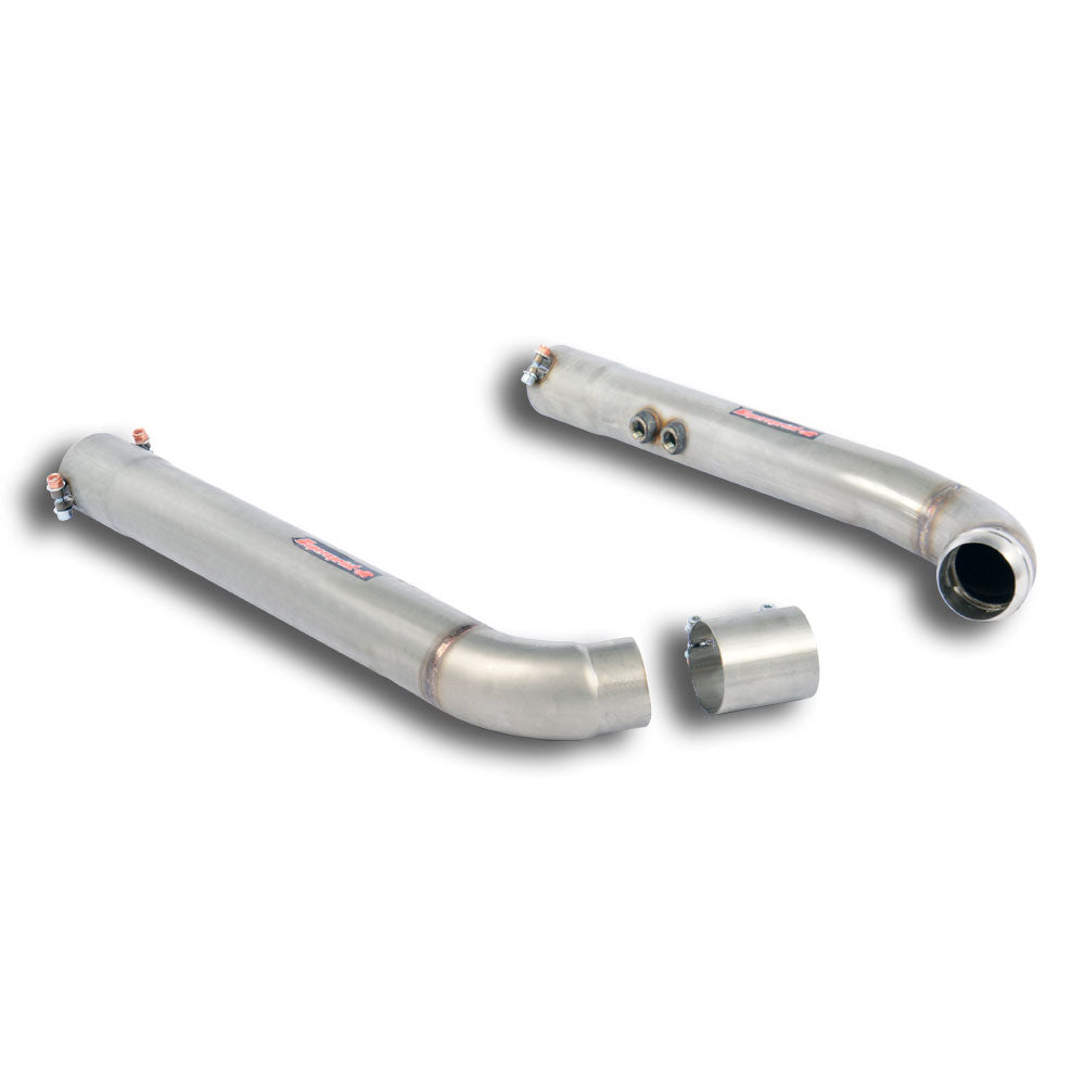 Supersprint MERCEDES C204 C AMG Coupè Right - Left Pipe Kit (Fits To The Stock, Secondary Catalytic)