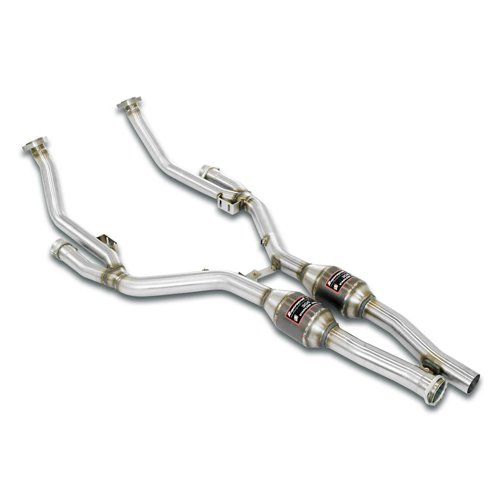 Supersprint MERCEDES W140 S / SE Intermediate Pipes With Metallic Catalytic Right + Left