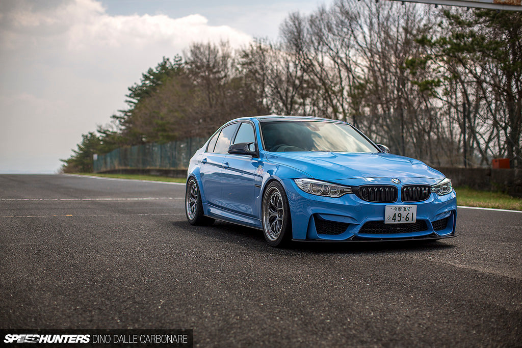 3d design f8x m3 m4 carbon fiber front lip spoiler - iND Distribution