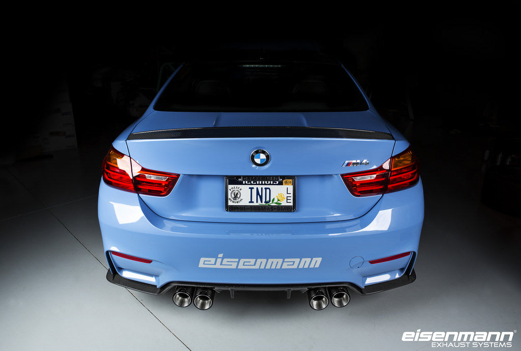 3d design f82 m4 dry carbon fiber trunk spoiler - iND Distribution