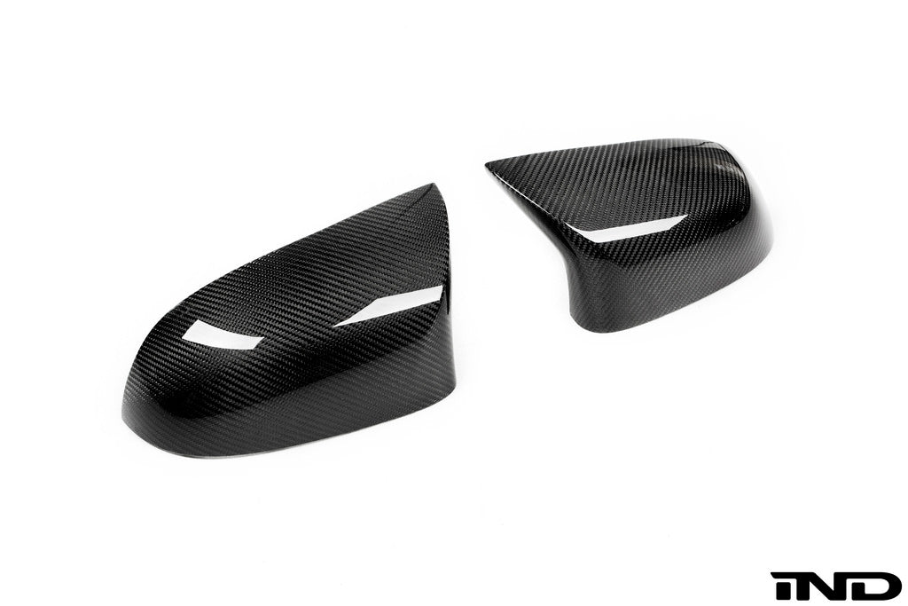BMW m Performance f85 x5m f86 x6m carbon fiber mirror cover set - iND Distribution