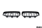 iND f30 f31 3 series double slat front grille set - iND Distribution