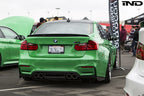 3d design f80 m3 dry carbon fiber trunk spoiler - iND Distribution