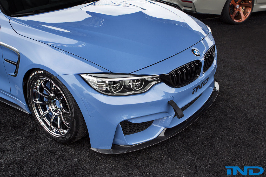 3d design f8x m3 m4 carbon fiber front lip spoiler - iND Distribution
