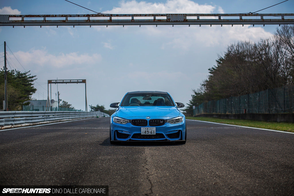 3d design f8x m3 m4 carbon fiber front lip spoiler - iND Distribution