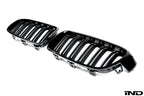 iND f30 f31 3 series double slat front grille set - iND Distribution