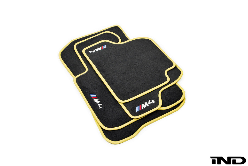iND f8x m3 m4 custom floor mat set 1 - iND Distribution