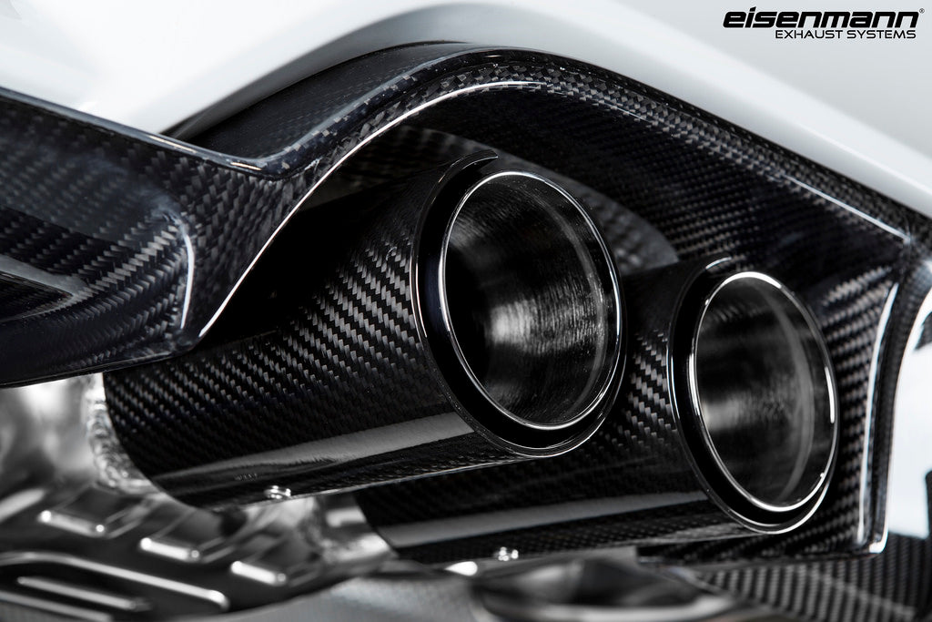 Eisenmann f8x m3 m4 performance exhaust with carbon tips - iND Distribution