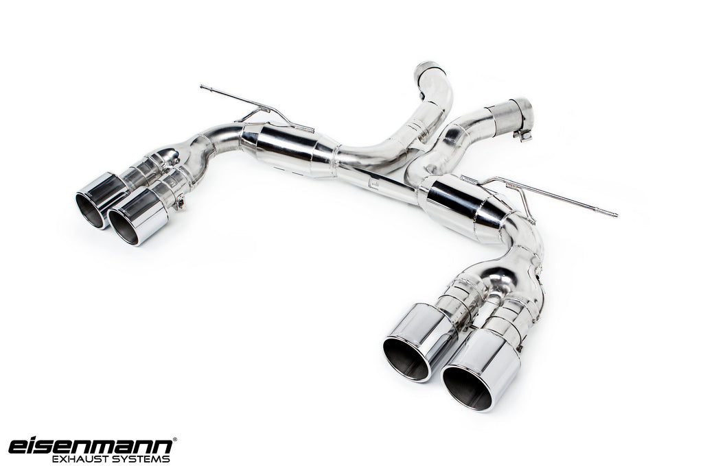 Eisenmann bmw f85 x5m f86 x6m race performance exhaust 4x102mm - iND Distribution