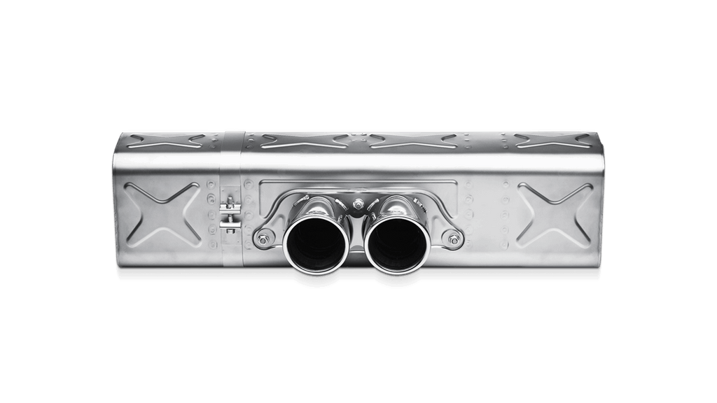 Akrapovic 997 911 gt3 rs 3 6 slip on exhaust system w tips titanium - iND Distribution