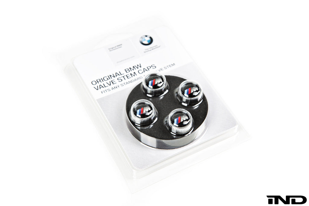 BMW OEM m logo valve stem cap set - iND Distribution