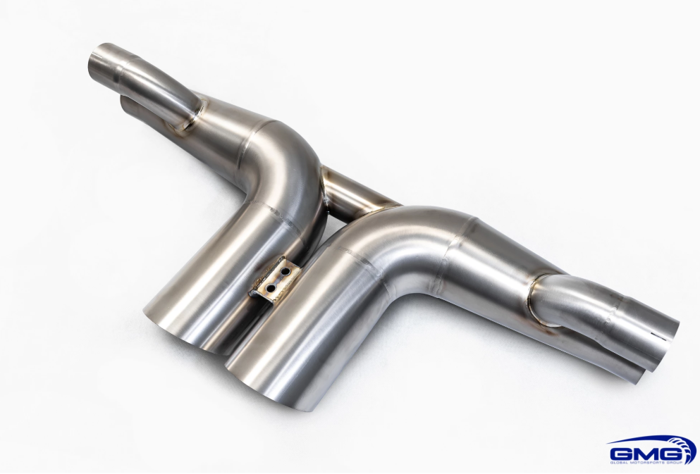GMG Racing 991 gt3 gt3 rs gmg titanium center section exhaust - iND Distribution