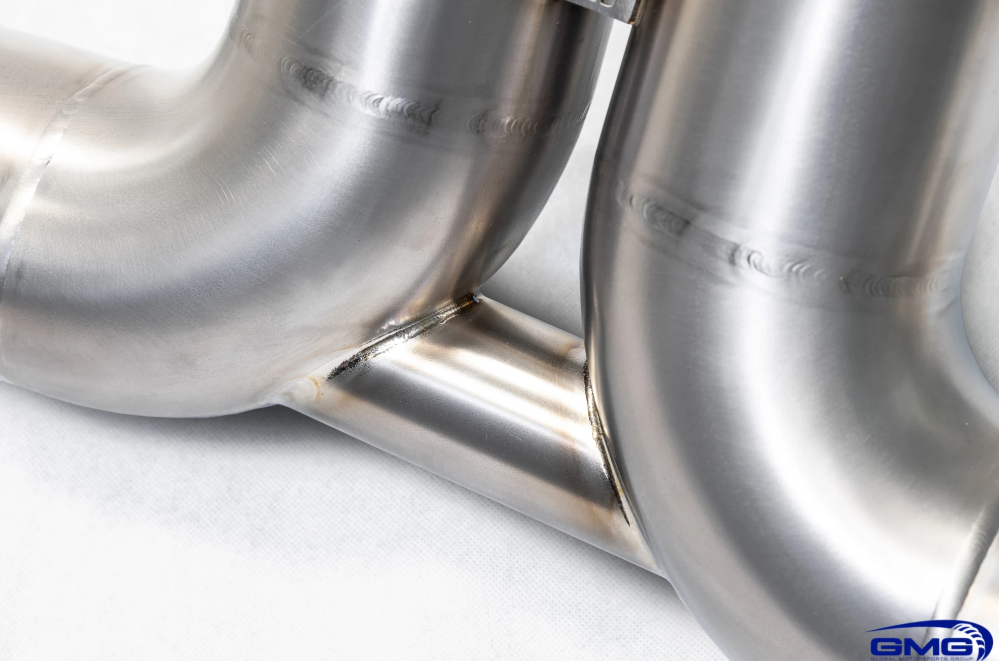 GMG Racing 991 gt3 gt3 rs gmg titanium center section exhaust - iND Distribution