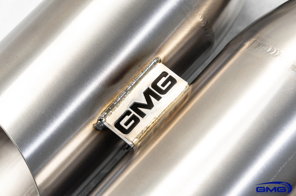 GMG Racing 991 gt3 gt3 rs gmg titanium center section exhaust - iND Distribution