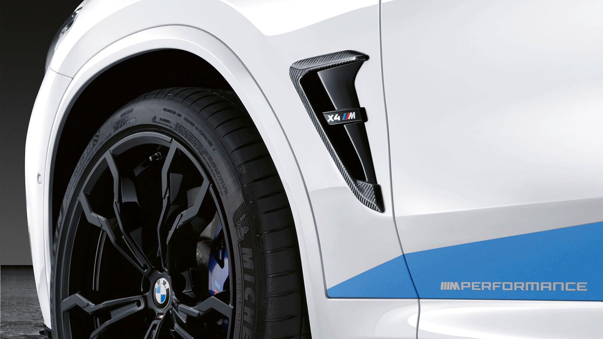 BMW m Performance f97 x3m f89 x4m carbon side vent set - iND Distribution