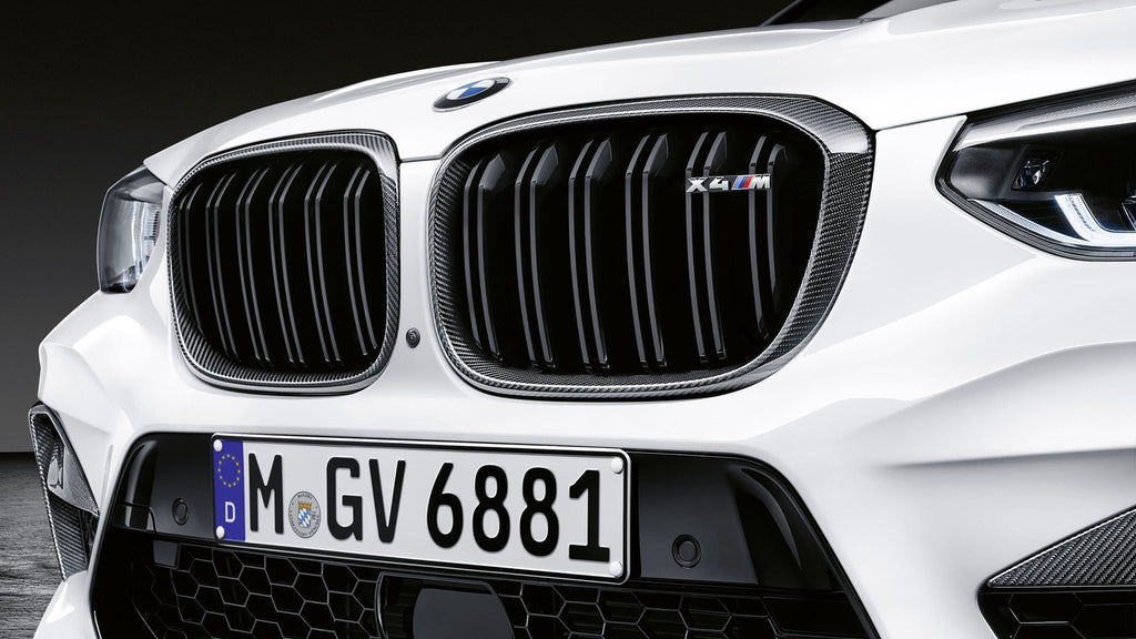 BMW m Performance f98 x4m carbon front grille set 1 - iND Distribution