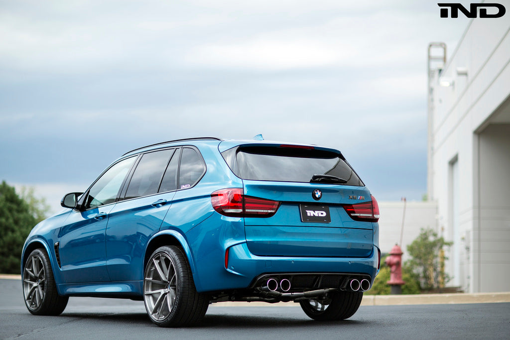 Eisenmann bmw f85 x5m f86 x6m sport performance exhaust 4x102mm - iND Distribution