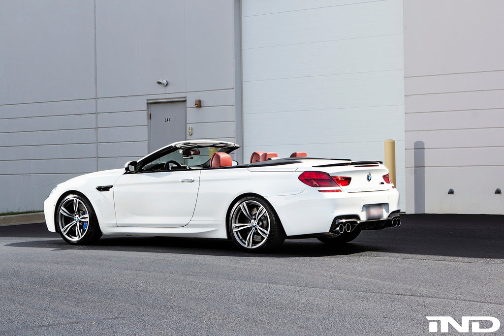 3d design f06 f12 f13 m6 carbon fiber rear diffuser set - iND Distribution