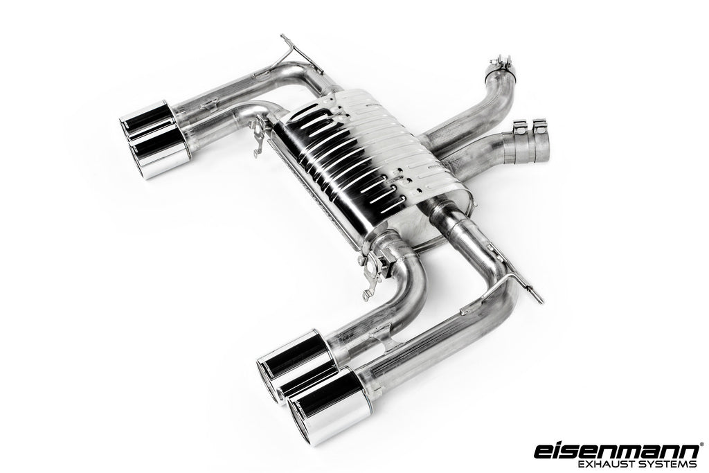 Eisenmann bmw f85 x5m f86 x6m sport performance exhaust 4x102mm - iND Distribution
