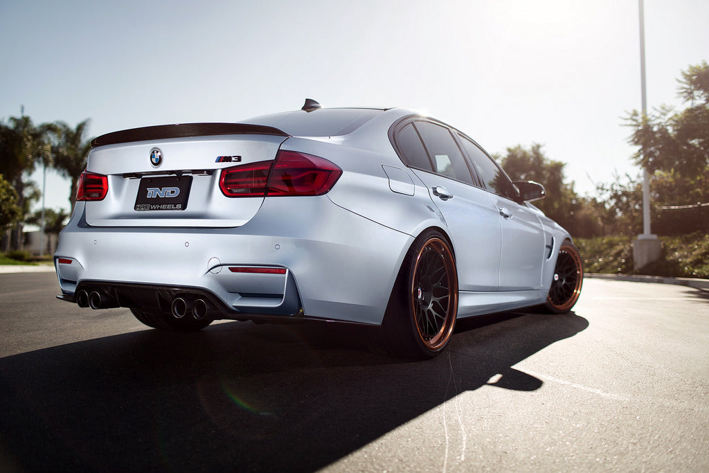 3d design f80 m3 dry carbon fiber trunk spoiler - iND Distribution
