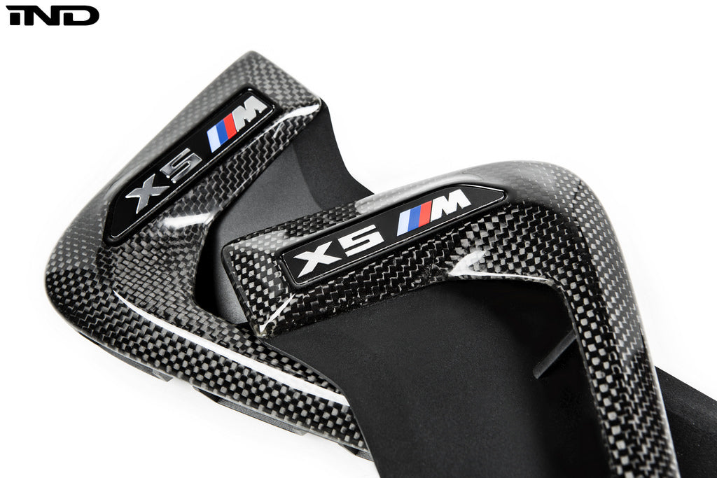 iND f85 x5m carbon fiber side grille set - iND Distribution