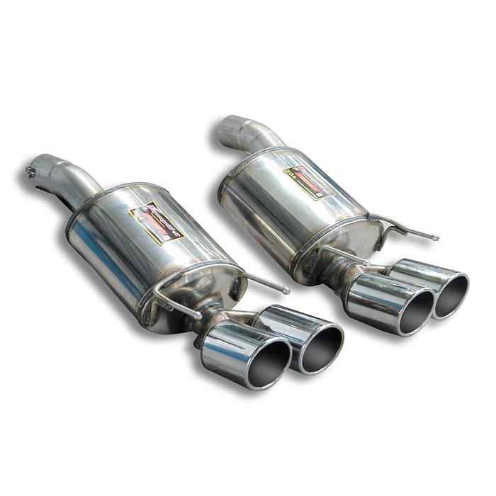 Supersprint CORVETTE C6 "Racing" Rear Muffler Right Oo100 - Left Oo100