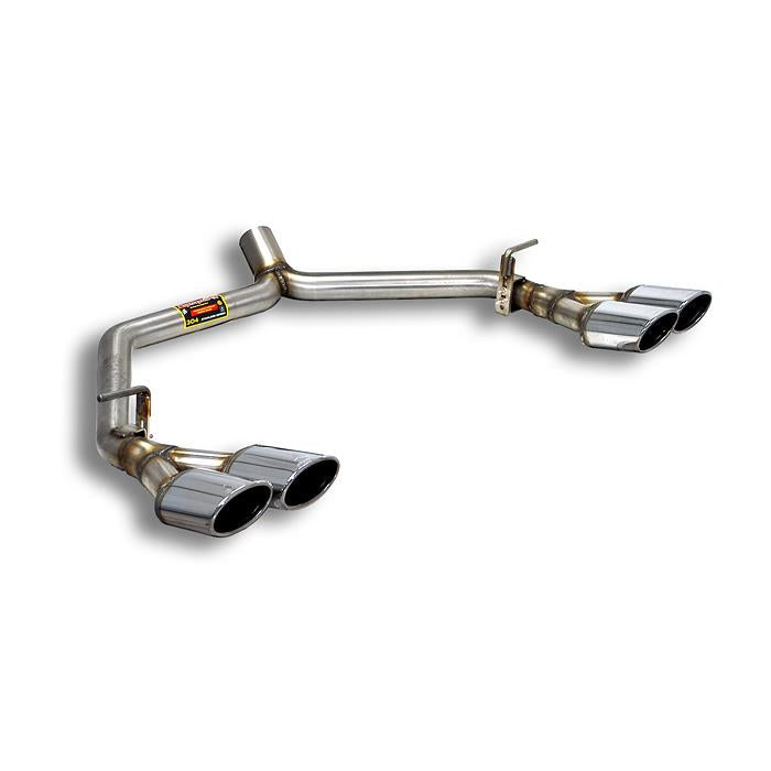 Supersprint MERCEDES W163 ML Tailpipes Kit Right + Left 4 Exit 120 X 80