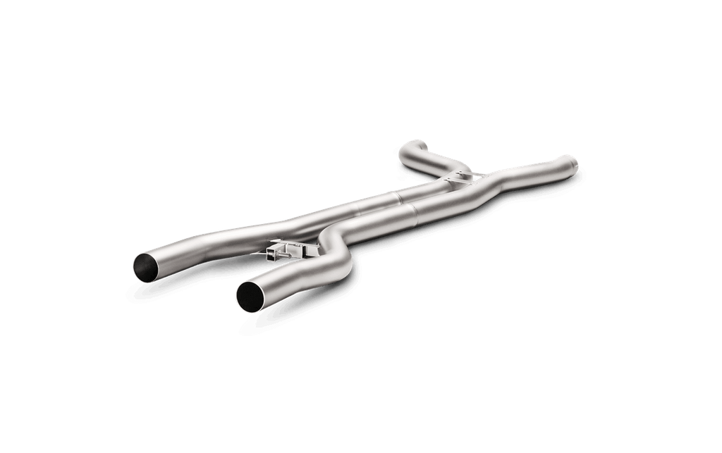 Akrapovic 958 fl cayenne turbo evolution link pipe set - iND Distribution