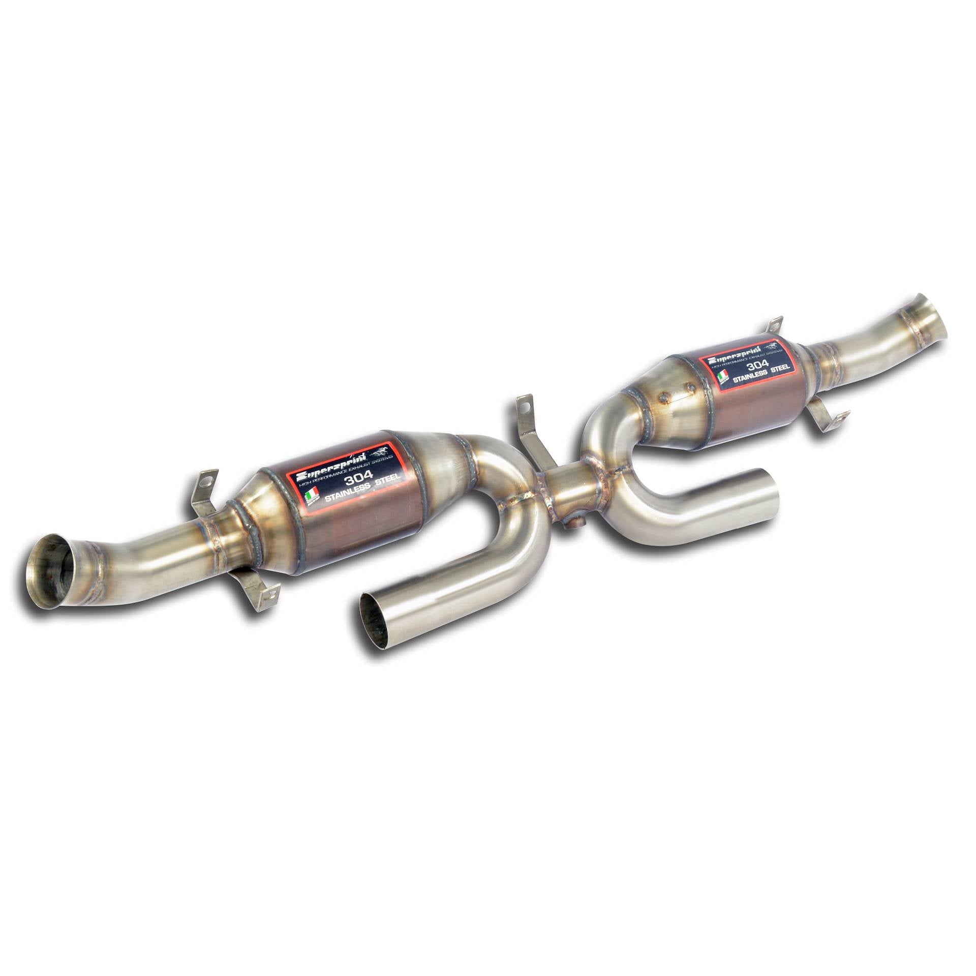 Supersprint PORSCHE 911 (993 Series Carrera / Carrera S) "H-Pipe" Right - Left + Metallic Catalytic Converter