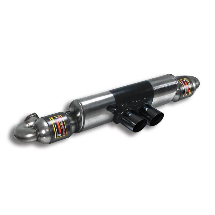 Supersprint PORSCHE 911 (996 Series GT3 / GT3 RS) Metallic Catalytic Converter Right - Left + Rear Exhaust Oo90 "Gun Metal Grey"