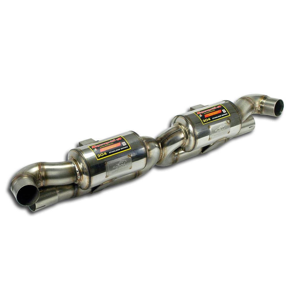 Supersprint PORSCHE 911 (997.1 Series Turbo) Rear Exhaust "Racing" Right - Left