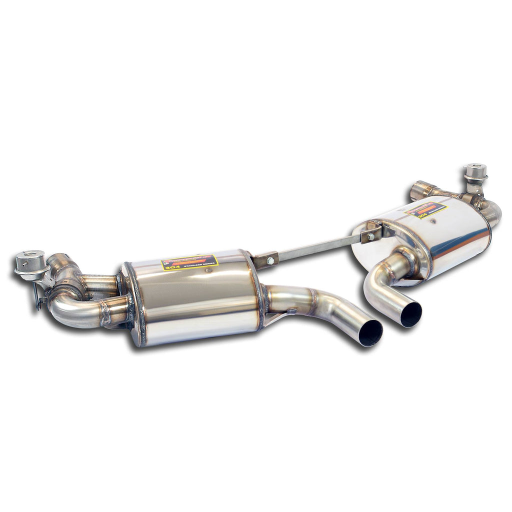 Supersprint PORSCHE BOXSTER (981 Series) Rear Exhaust Right + Left With Valves