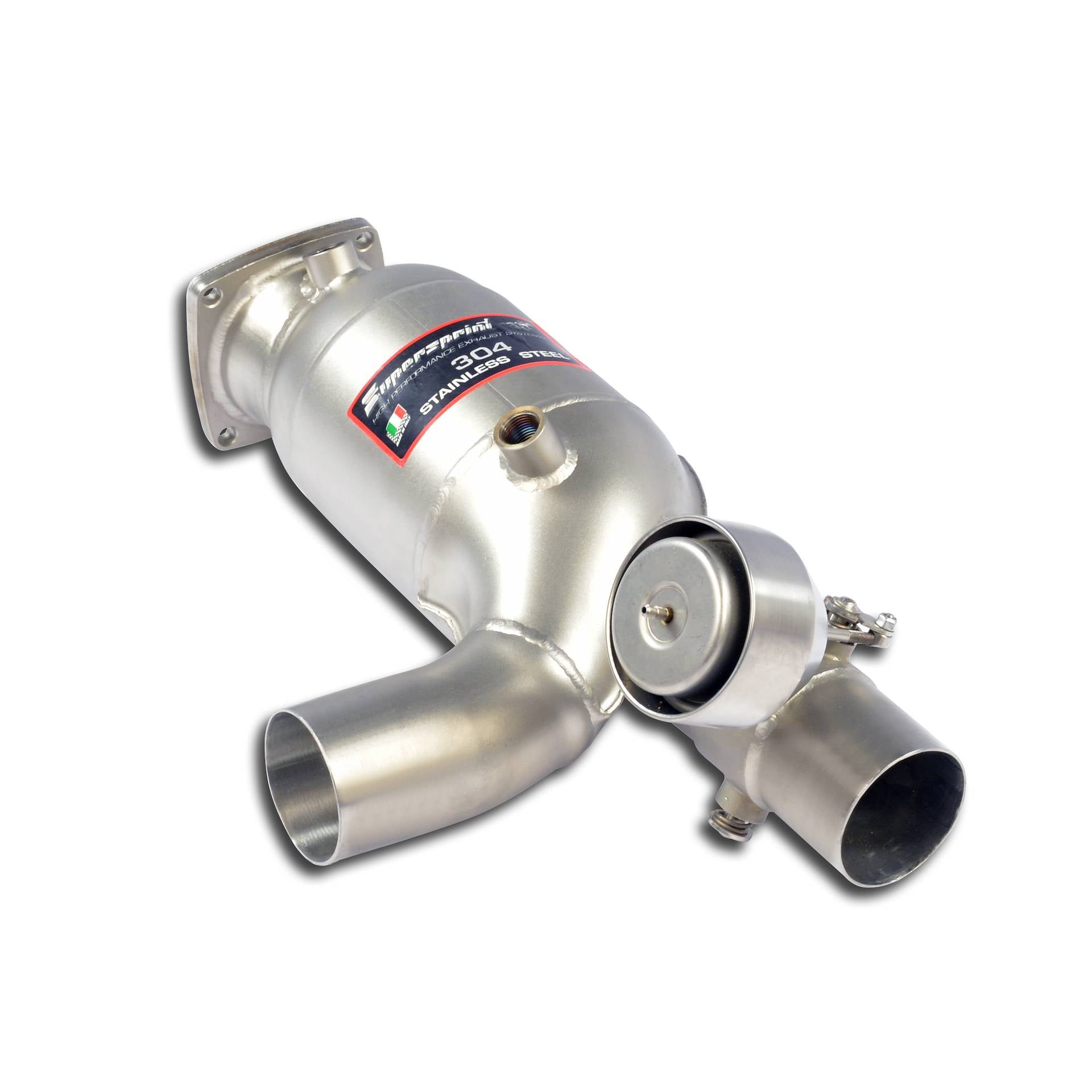 Supersprint PORSCHE 911 (991.2 Series Carrera / Carrera S / GTS) Front Exhaust With Metallic Catalytic Converter + Valve Right