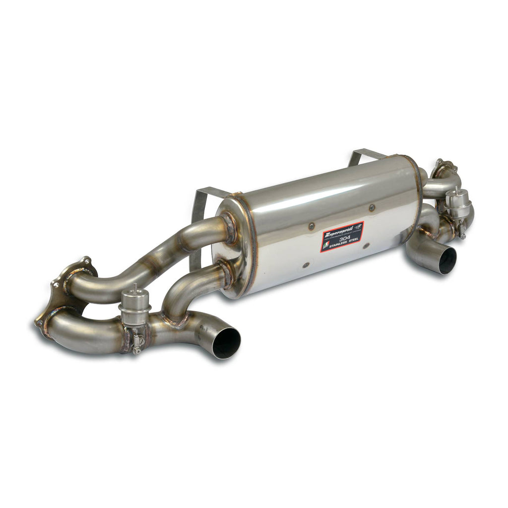 Supersprint PORSCHE BOXSTER (718 Series) Rear Exhaust Right - Left With Valvesfor The Stock Tips