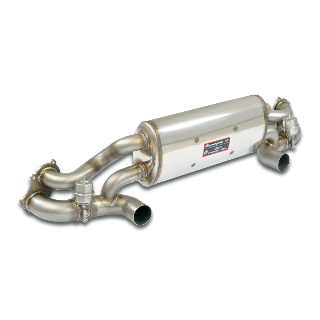 Supersprint PORSCHE BOXSTER (718 Series) Rear Exhaust Right - Left With Valves