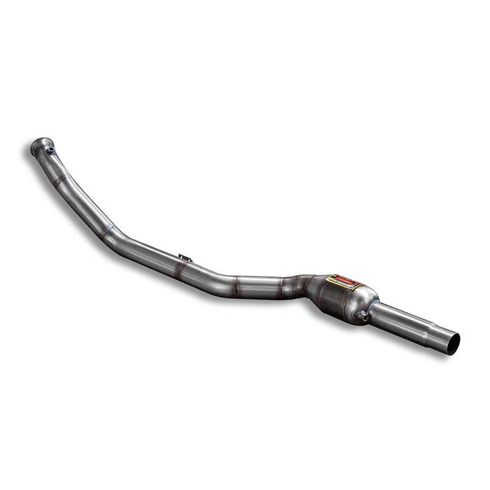 Supersprint MERCEDES C215 CL Turbo Downpipe Kit Left With Metallic Catalytic