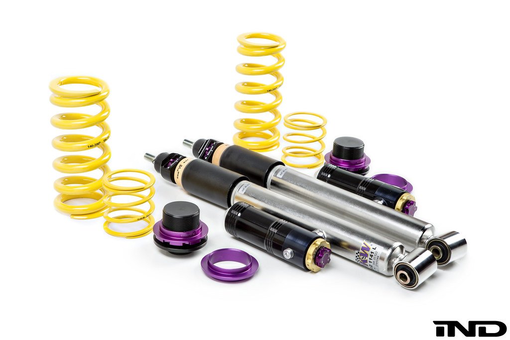 KW Suspensions F87 M2 CS Coilover Kit - 3-Way Clubsport with EDC Cancellation Kit