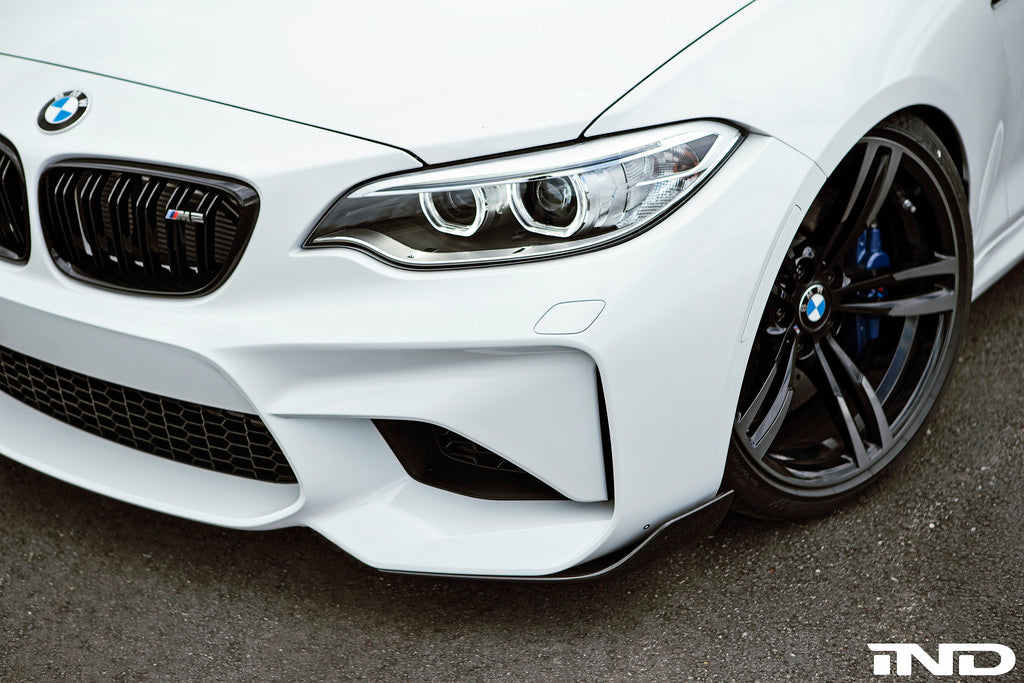 BMW m Performance f87 m2 carbon front winglets - iND Distribution