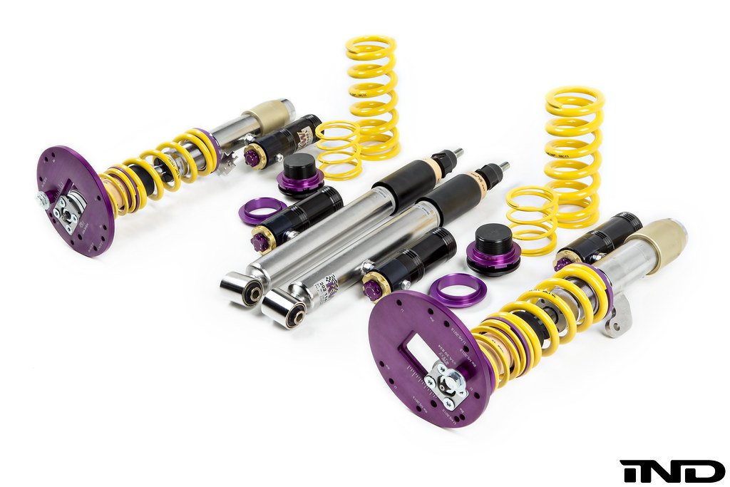 KW Suspensions F87 M2 CS Coilover Kit - 3-Way Clubsport with EDC Cancellation Kit