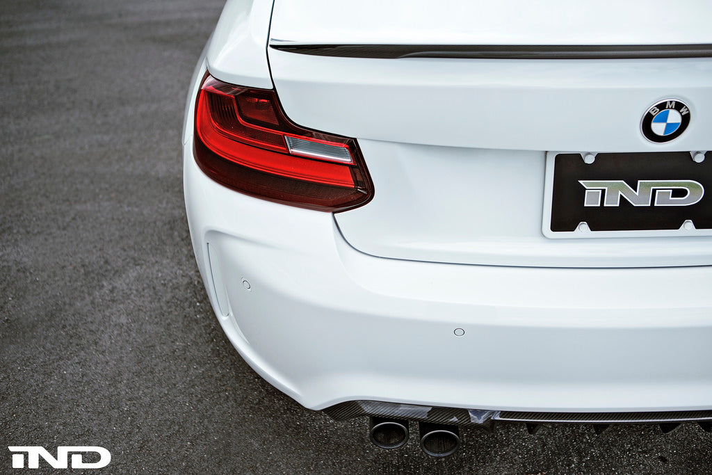 iND painted license plate frame - iND Distribution