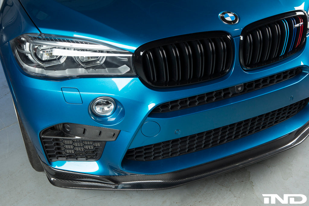 RKP f85 x5m f86 x6m carbon fiber bumper inserts - iND Distribution