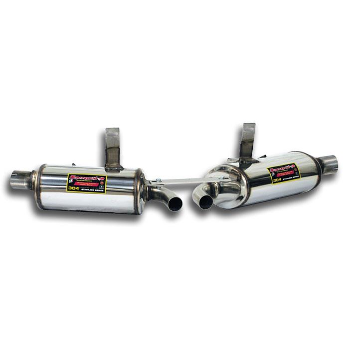 Supersprint PORSCHE BOXSTER (986 Series) Rear Exhaust Right + Left "Racing"