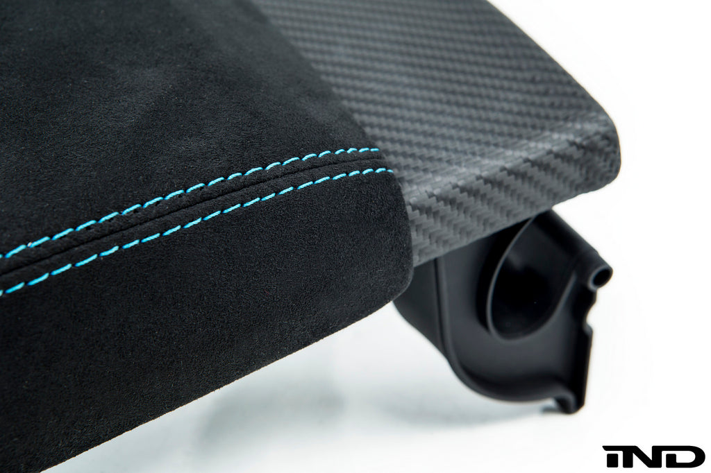 iND f87 m2 alcantara custom stitched armrest - iND Distribution